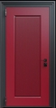 Входная термодверь с металлофиленкой и порошковым напылением RAL 3004 (тип №2)